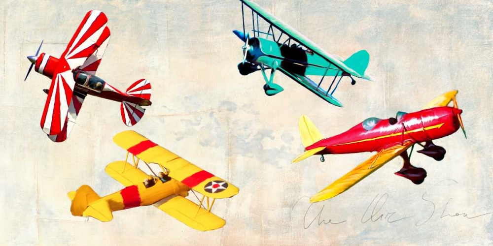 Wall art: The Air Show, by Rizzardi, Teo