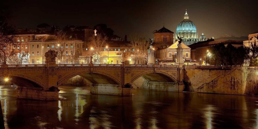 Wall Art Painting id:43098, Name: Rome at night, Artist: Ratsenskiy, Vadim