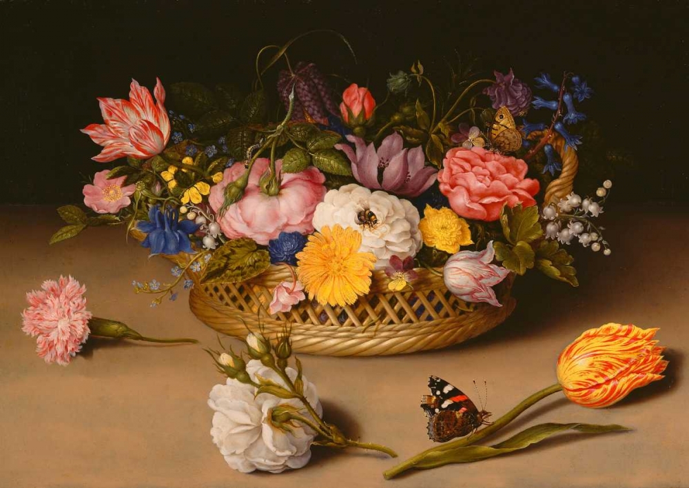 Wall Art Painting id:78238, Name: Flower Still Life, Artist: Bosschaert the Elder, Ambrosius