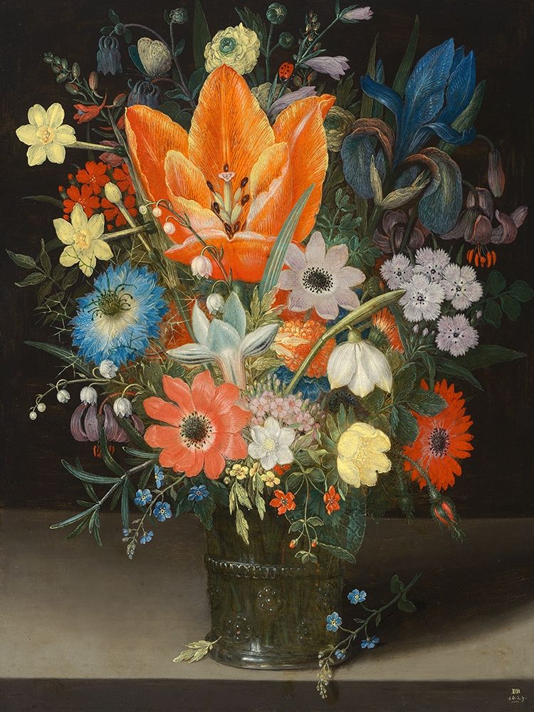 Wall art: Still Life with Iris, by Peter, Binoit