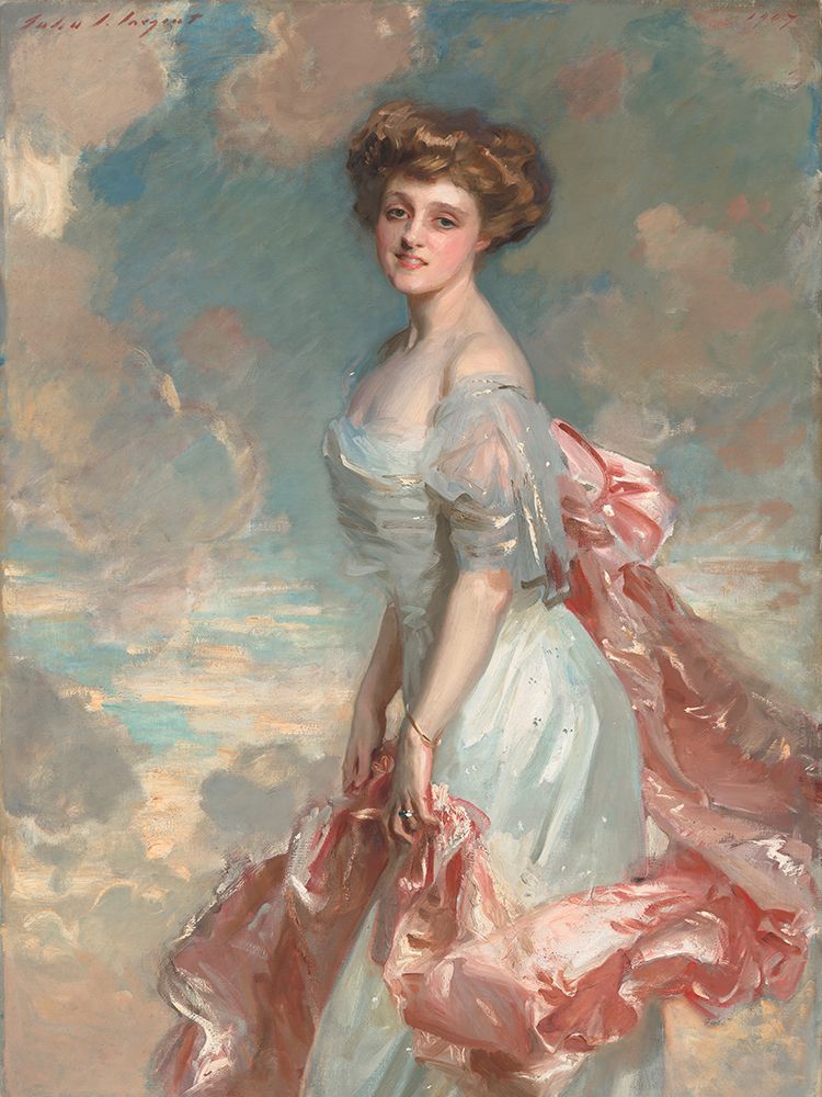 Wall Art Painting id:536964, Name: Miss Mathilde Townsend, Artist: Singer Sargent, John
