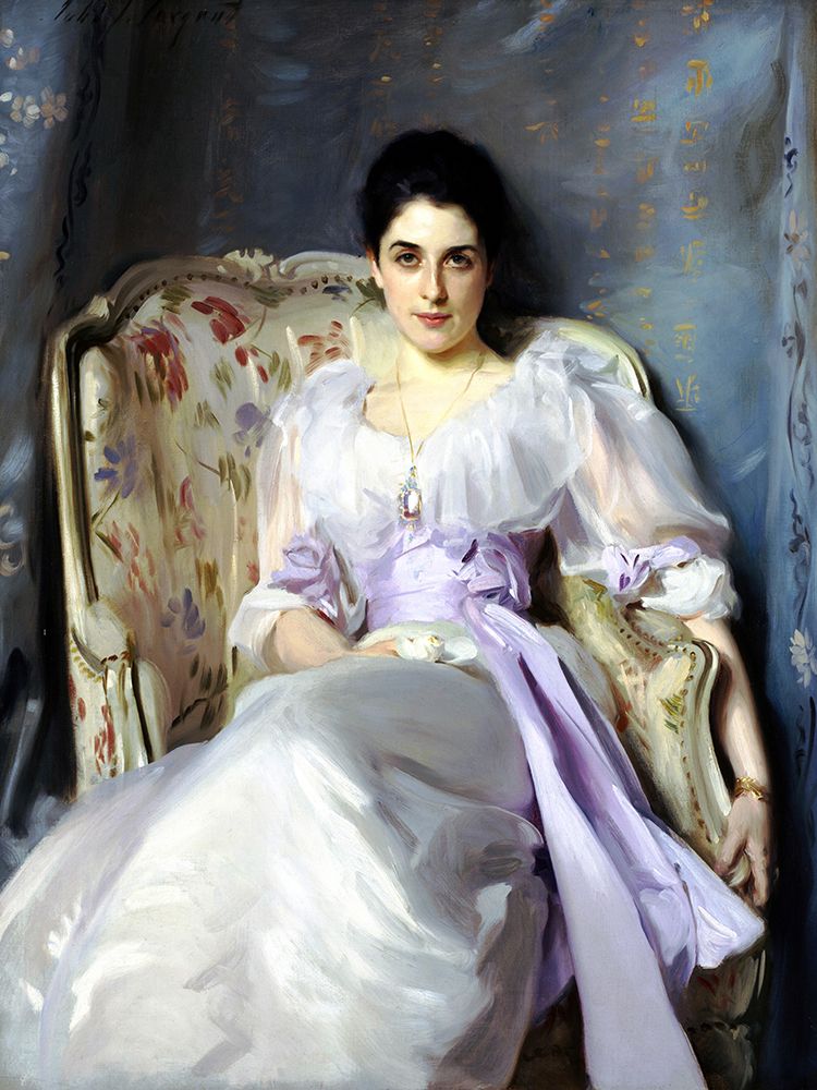 Wall Art Painting id:536966, Name: Lady Agnew of Lochnaw, Artist: Singer Sargent, John