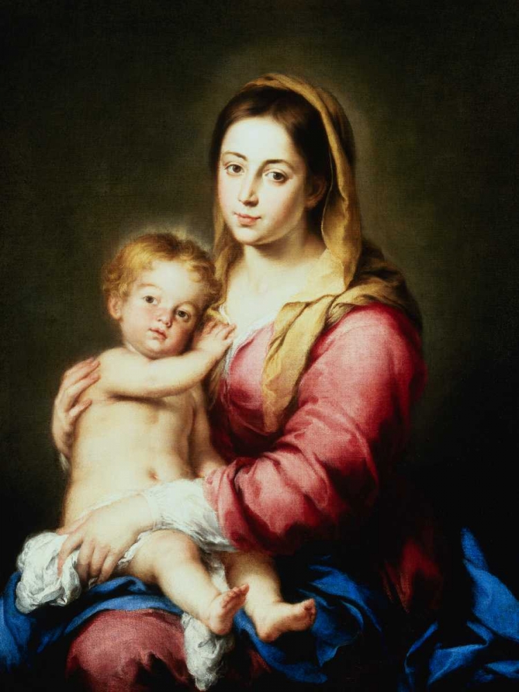 Art Print: The Virgin and Child
