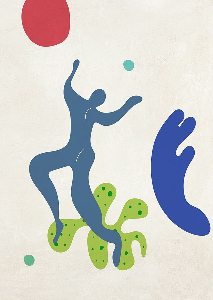 Wall art: Playing in the Waves III, by Atelier Deco