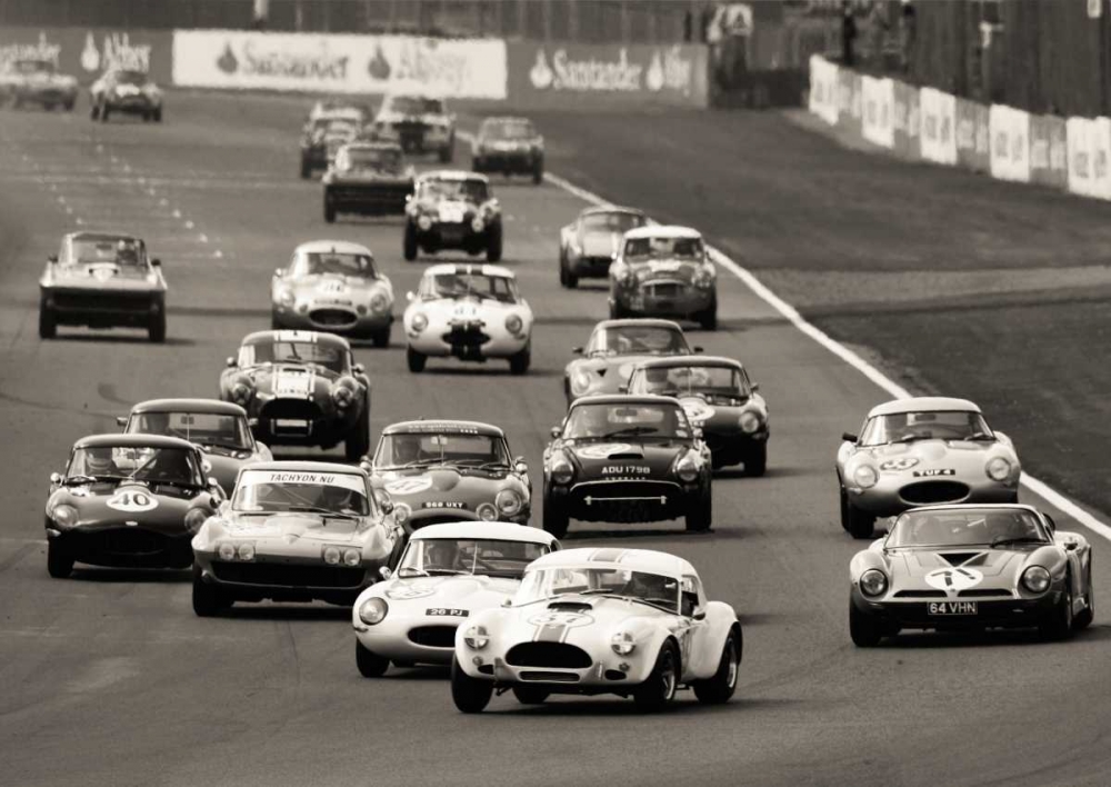 Art Print: Silverstone Classic Race
