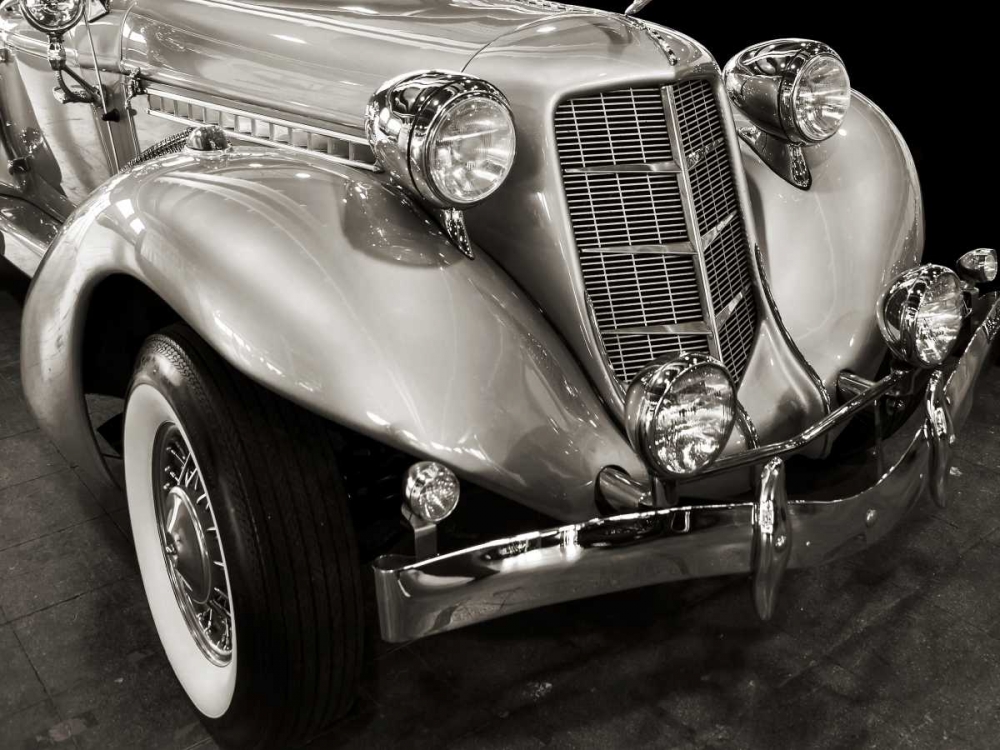 Art Print: Vintage Roadster