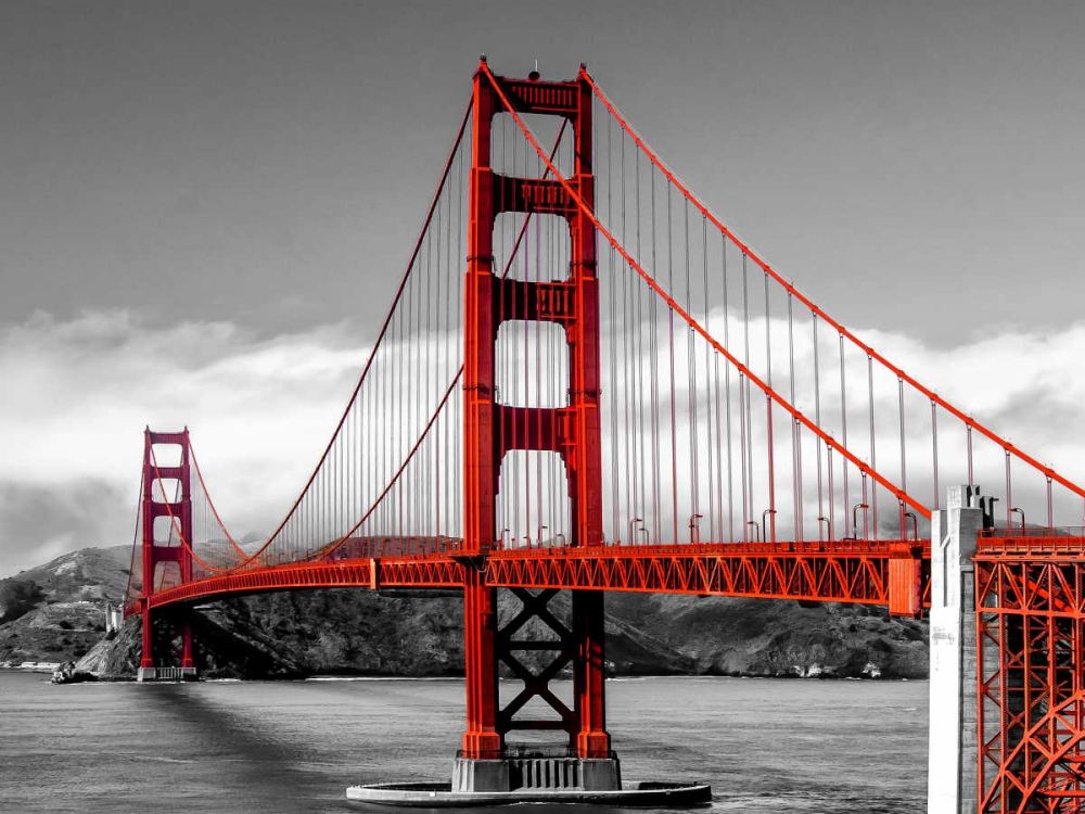Wall Art Painting id:118061, Name: Golden Gate Bridge, San Francisco, Artist: Pangea Images