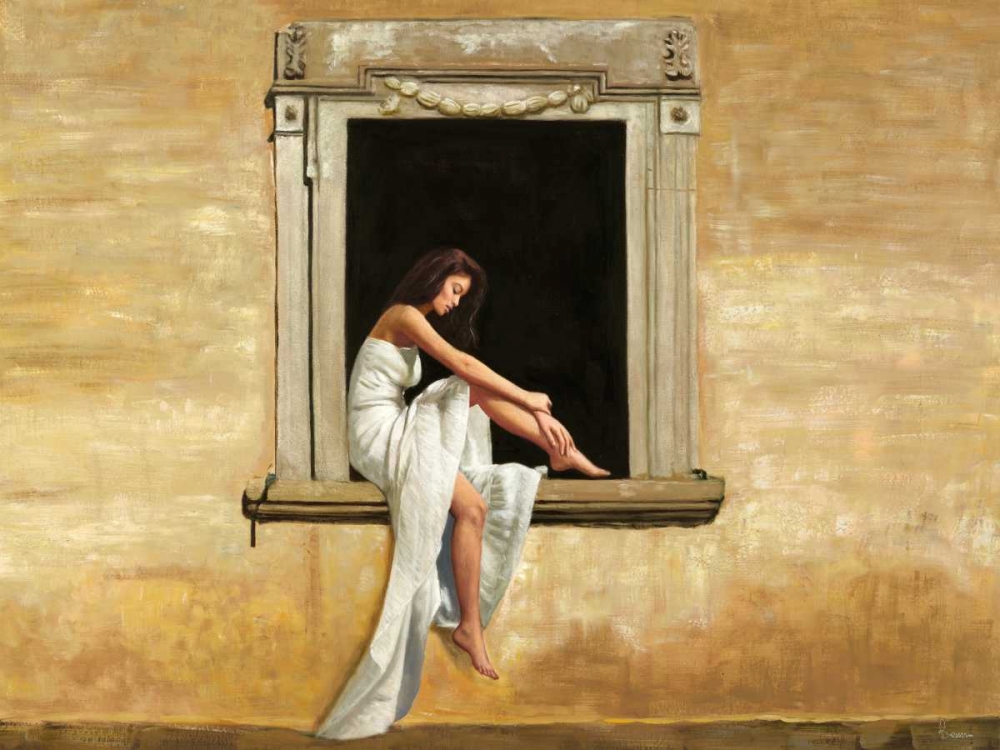 Wall Art Painting id:43457, Name: Italian Afternoon, Artist: Benson, Pierre