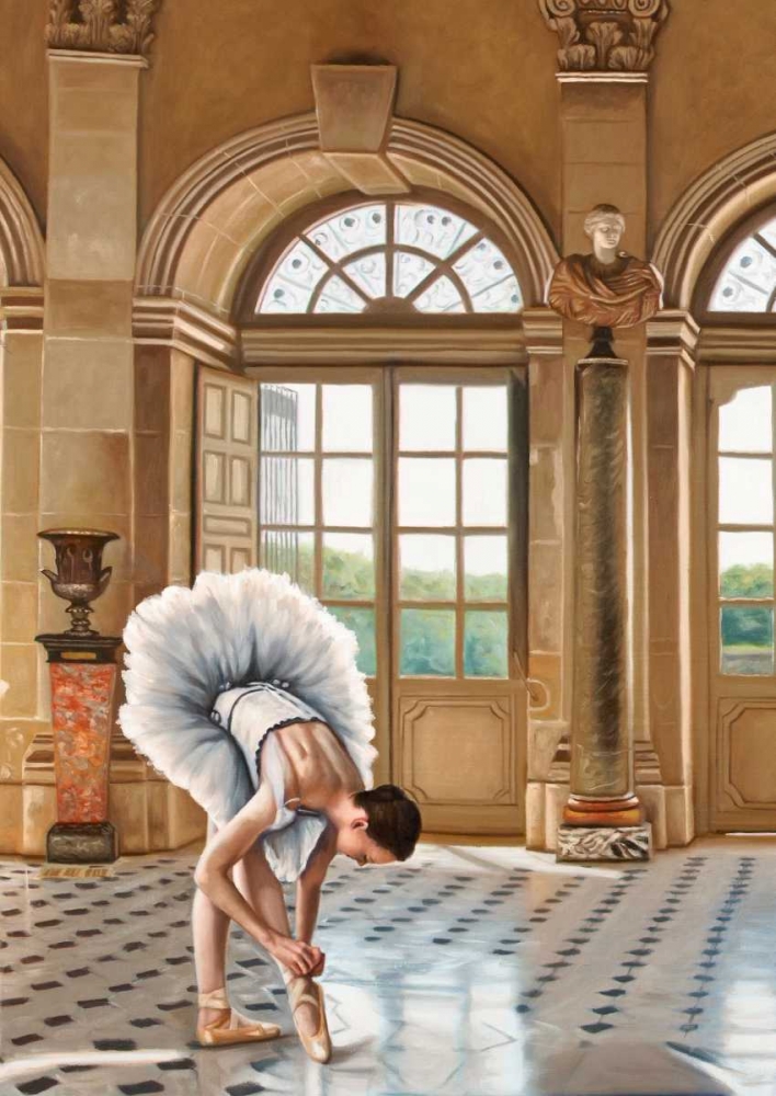 Wall Art Painting id:64978, Name: In the Grand Palace I - detail, Artist: Benson, Pierre 