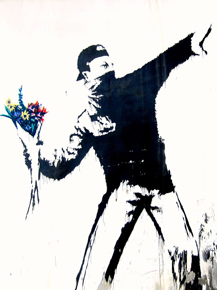 Wall Art Painting id:536984, Name: Bethlehem, Palestine (detail), Artist: Anonymous (attributed to Banksy)
