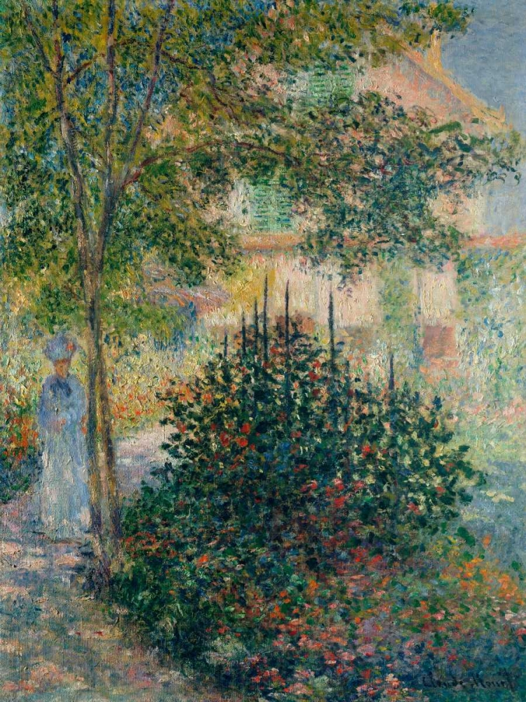 Wall Art Painting id:44179, Name: In the Garden at Argenteuil, Artist: Monet, Claude