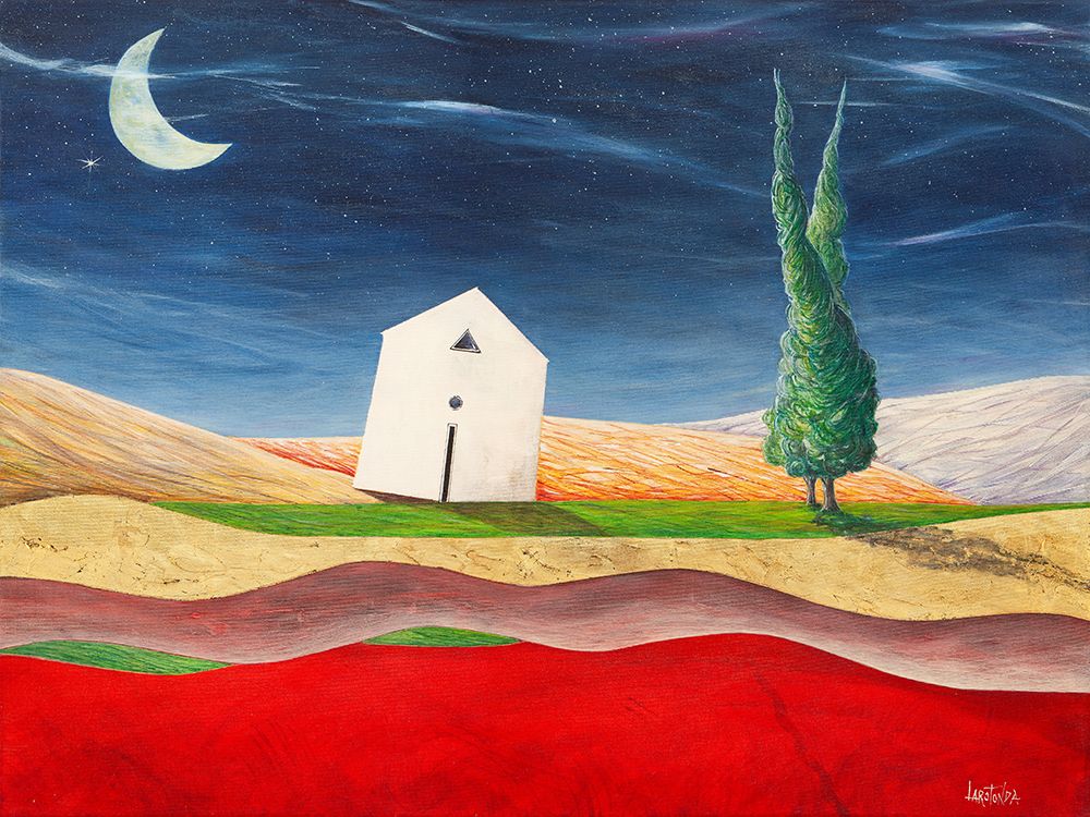 Wall Art Painting id:769566, Name: Sussurri notturni, Artist: Larotonda, Donato