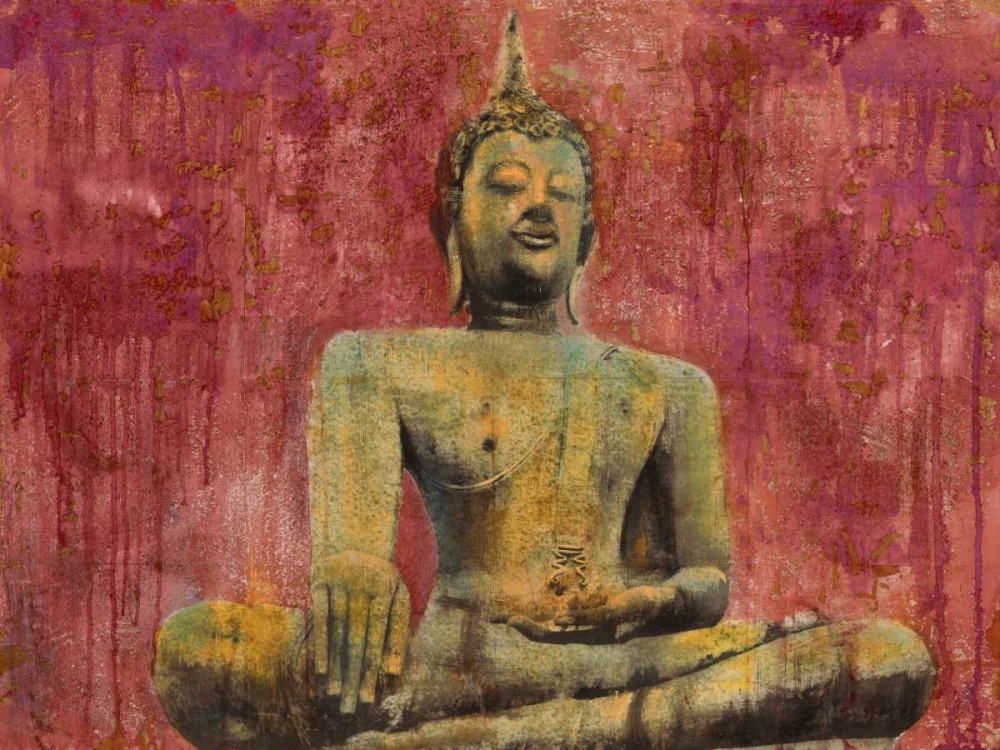 Wall Art Painting id:43471, Name: Golden Buddha, Artist: Moschetta, Dario