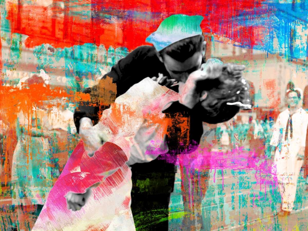 Art Print: Kissing the War Goodbye 2.0