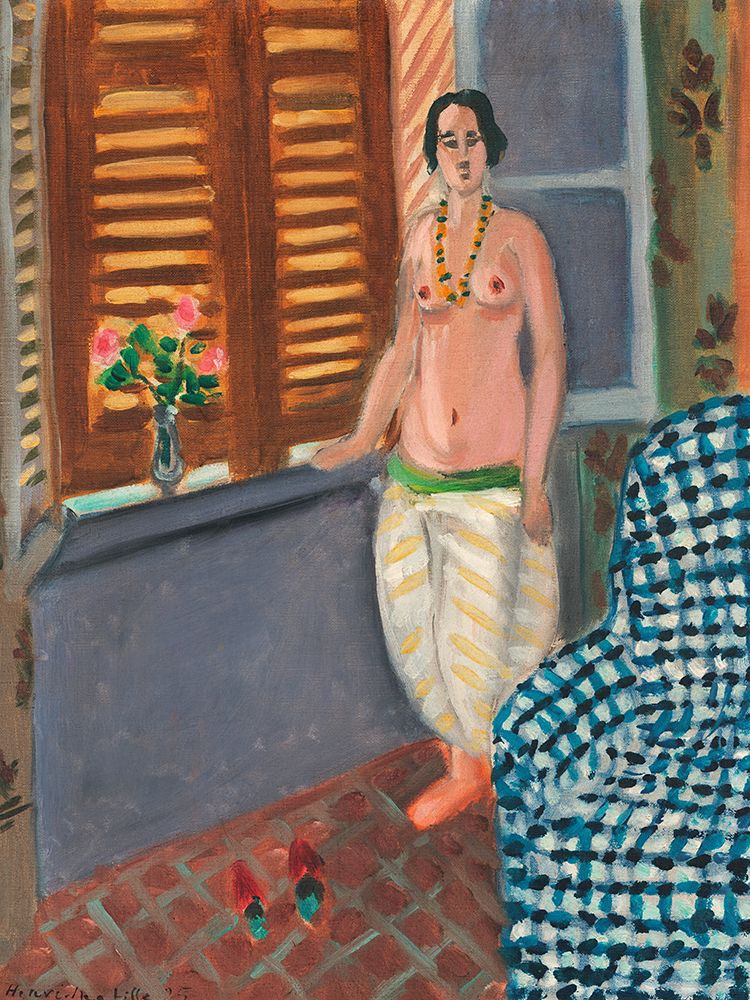 Wall Art Painting id:727067, Name: Odalisque, 1925, Artist: Matisse, Henri