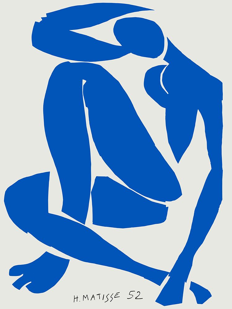 Wall Art Painting id:727073, Name: Nu Bleu IV, Artist: Matisse, Henri