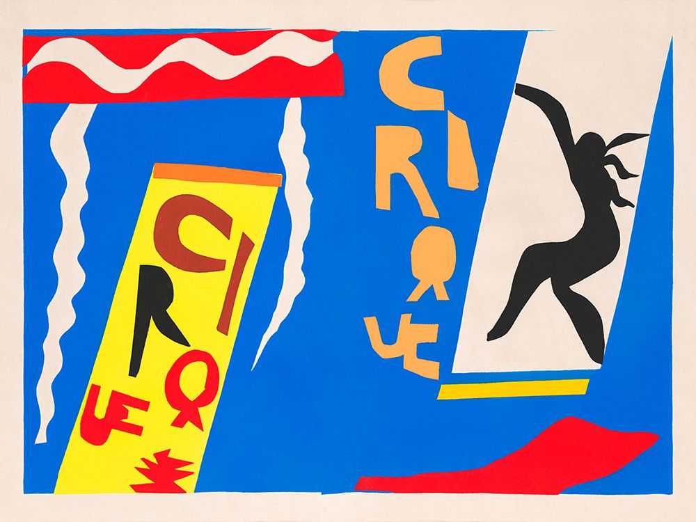 Wall Art Painting id:727082, Name: Jazz, The Circus, 1947, Artist: Matisse, Henri