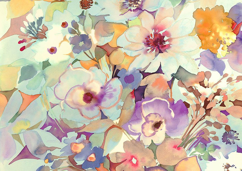 Wall Art Painting id:769586, Name: French Floral II, Artist: Parr, Kelly