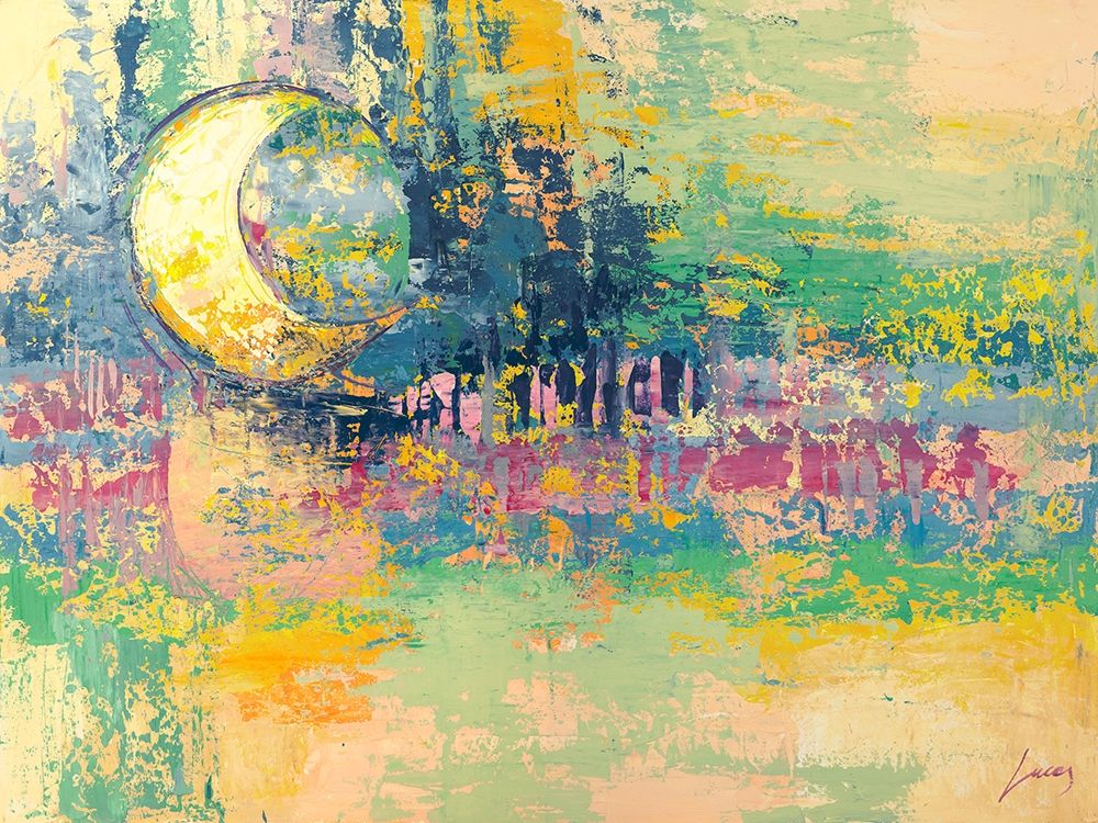 Art Print: Riflessi di Luna