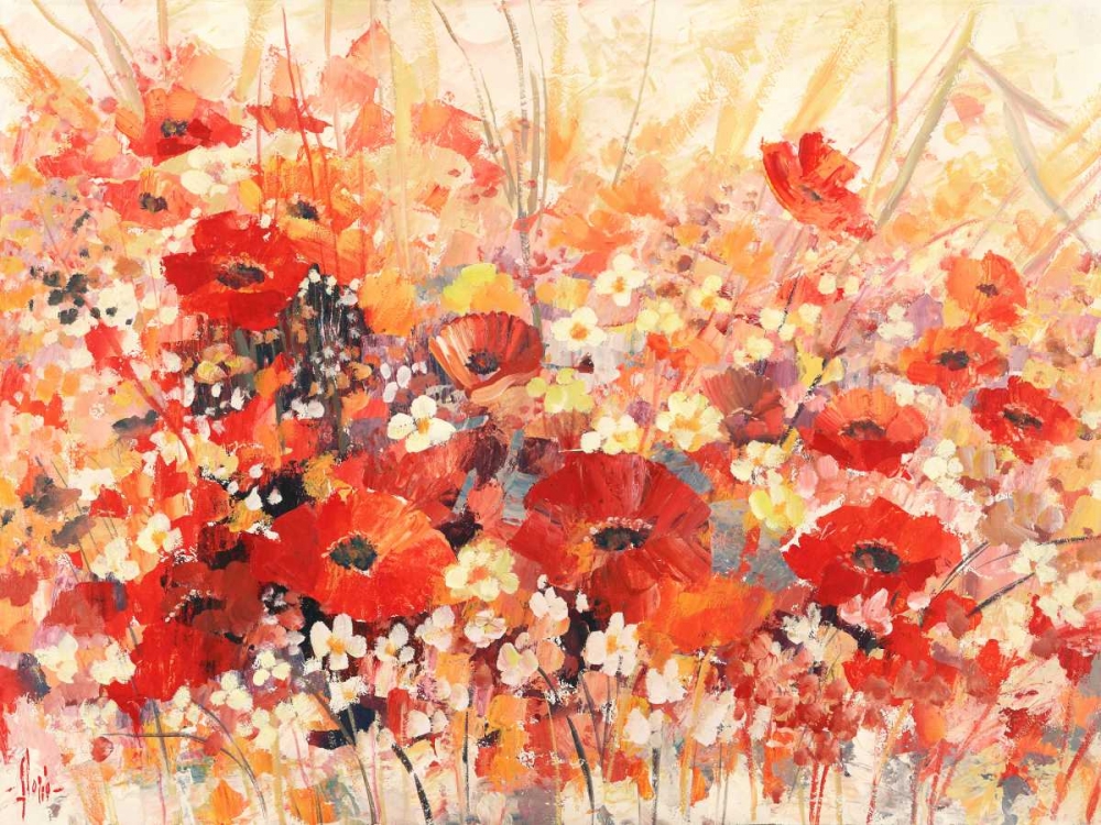 Art Print: Campo di fiori