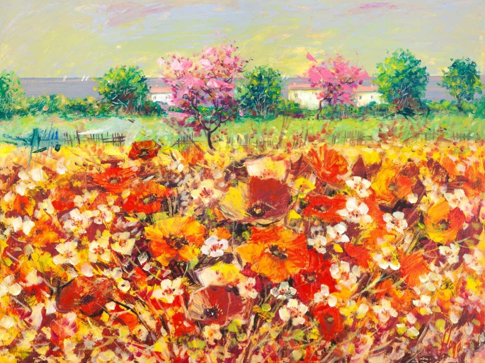 Wall Art Painting id:65035, Name: Colori di primavera, Artist: Florio, Luigi