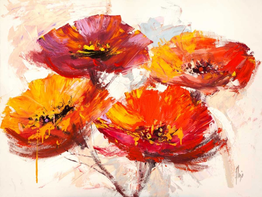 Art Print: Il respiro dei papaveri