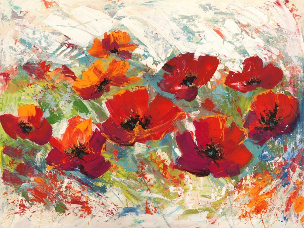 Art Print: Papaveri in Estate