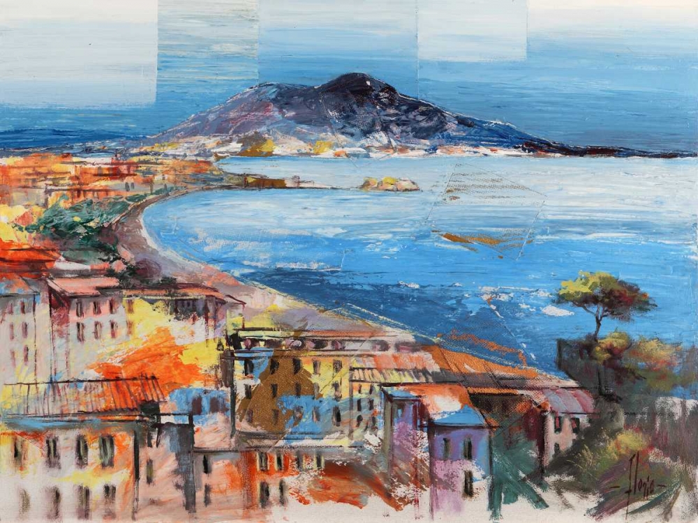 Wall Art Painting id:43518, Name: Dolce Napoli, Artist: Florio, Luigi