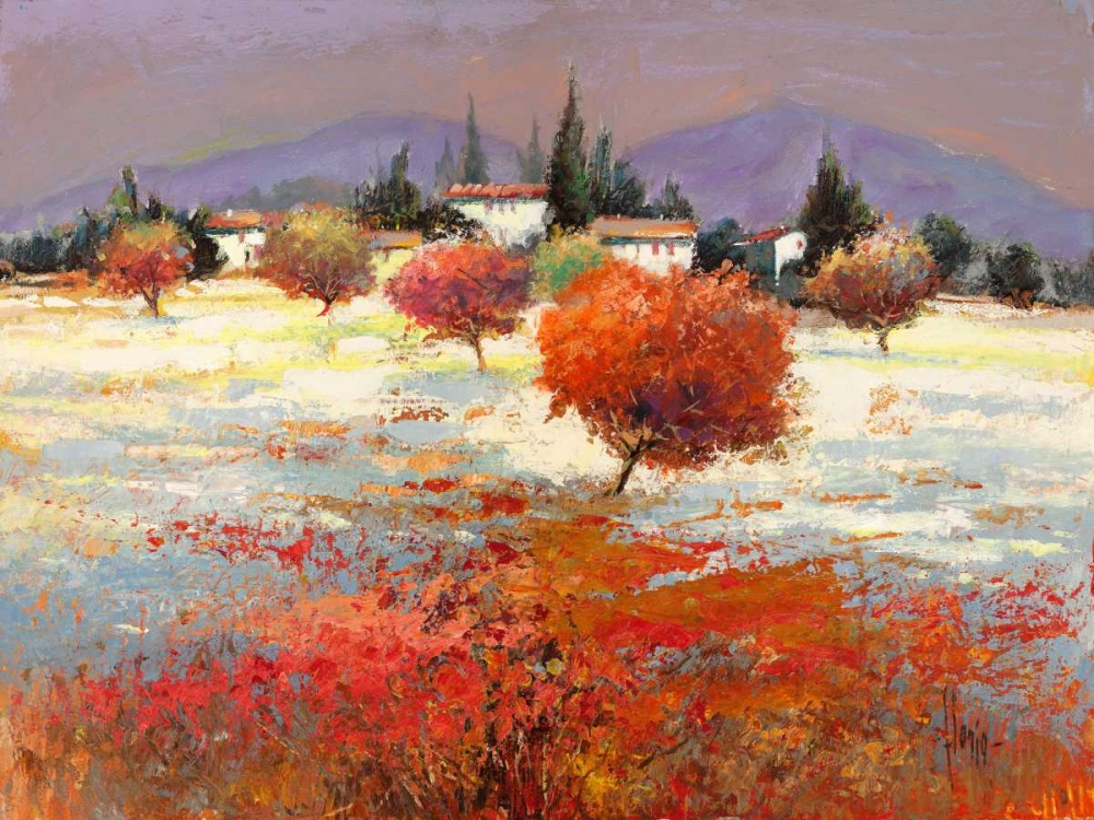 Wall art: Dolci colline, by Florio, Luigi