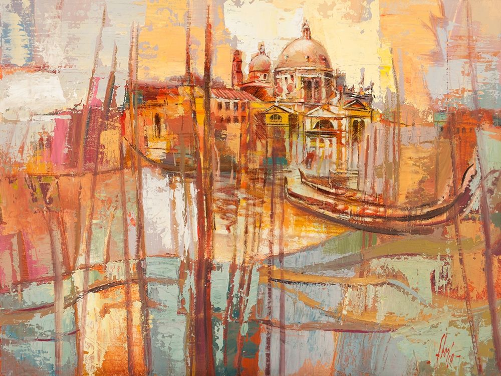 Wall Art Painting id:281025, Name: Colori di Venezia, Artist: Florio, Luigi
