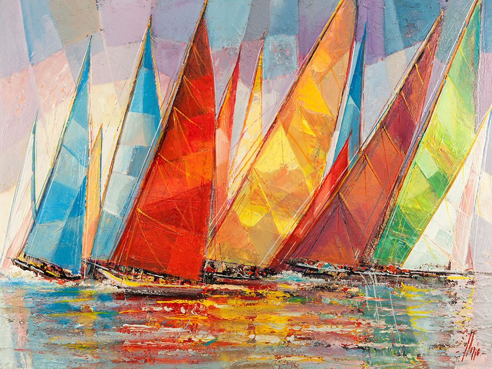 Art Print: Regata estiva