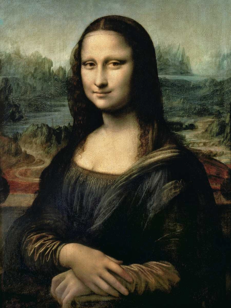Wall art: Monna Lisa, by da Vinci, Leonardo
