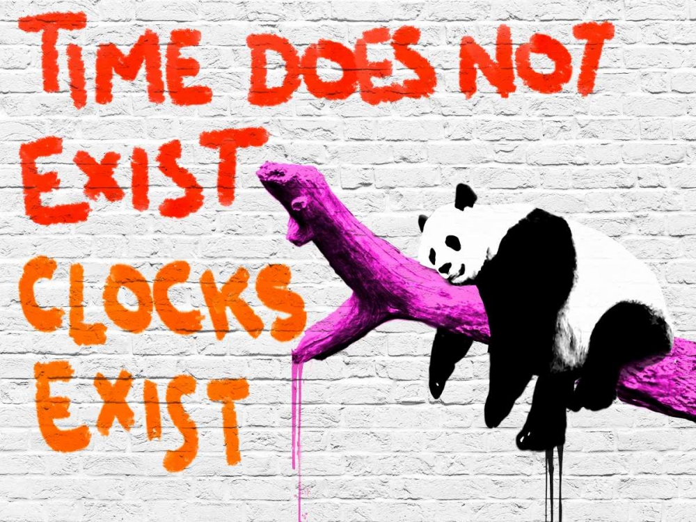 Wall Art Painting id:149067, Name: Time does not exist, Artist: Masterfunk collective