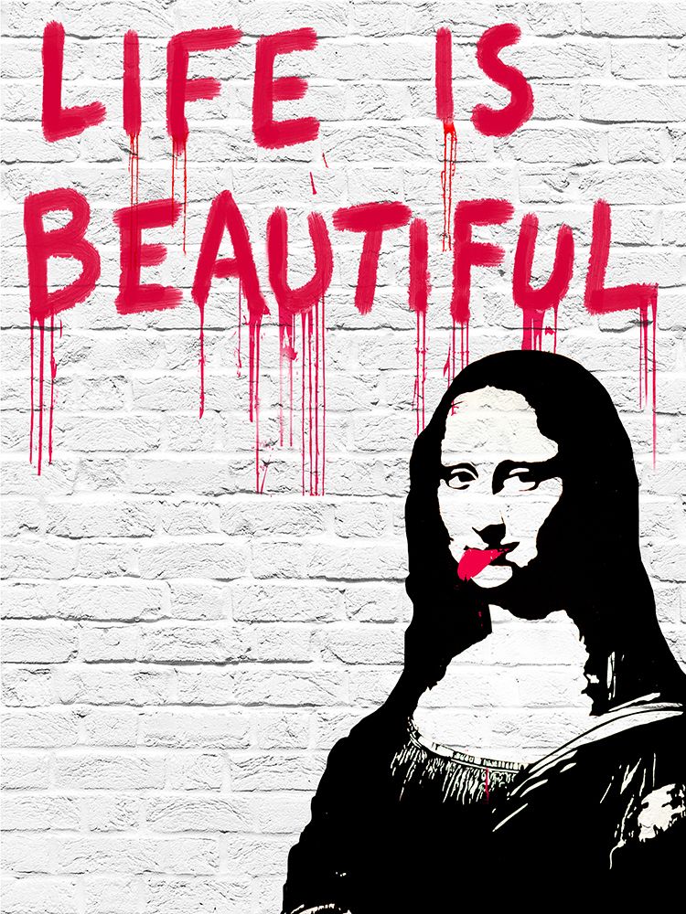 Wall Art Painting id:589569, Name: Life is beautiful, Artist: Masterfunk Collective