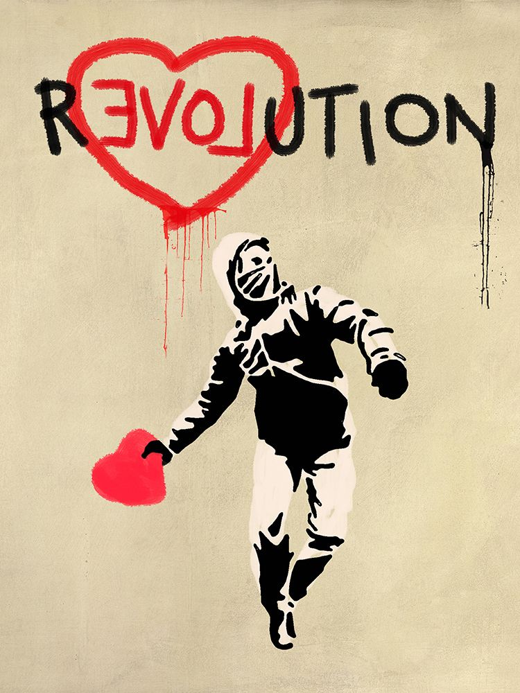 Wall Art Painting id:589571, Name: Revolution, Artist: Masterfunk Collective