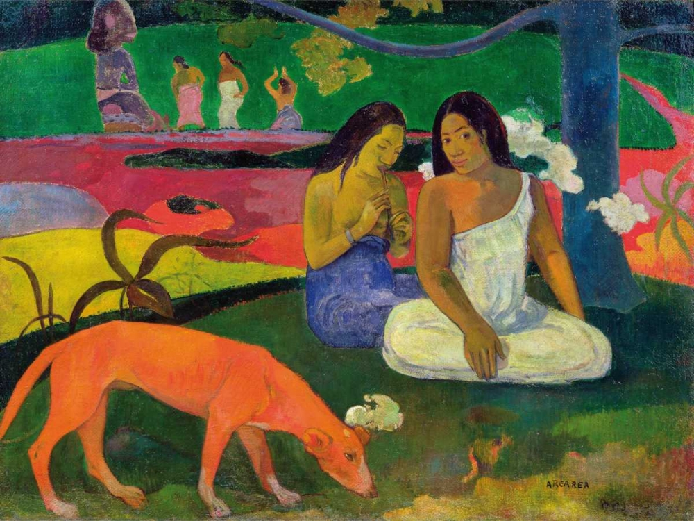 Wall Art Painting id:43928, Name: Arearea, Artist: Gauguin, Paul