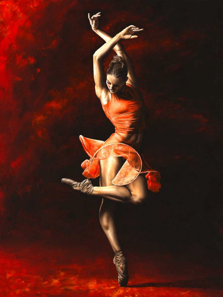 Wall Art Painting id:167382, Name: The Passion of Dance, Artist: Young, Richard