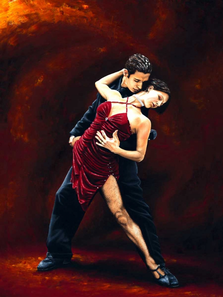 Wall Art Painting id:167383, Name: The Passion of Tango, Artist: Young, Richard