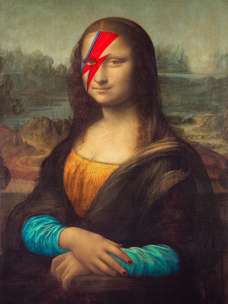 Wall Art Painting id:244240, Name: Glam Lisa, Artist: Hill, Steven