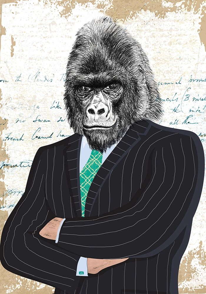 Wall Art Painting id:281137, Name: Distinguished Boss, Artist: Spencer, Matt