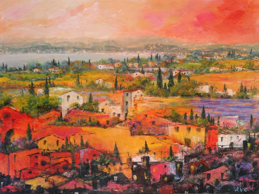 Art Print: Villaggio delle praterie