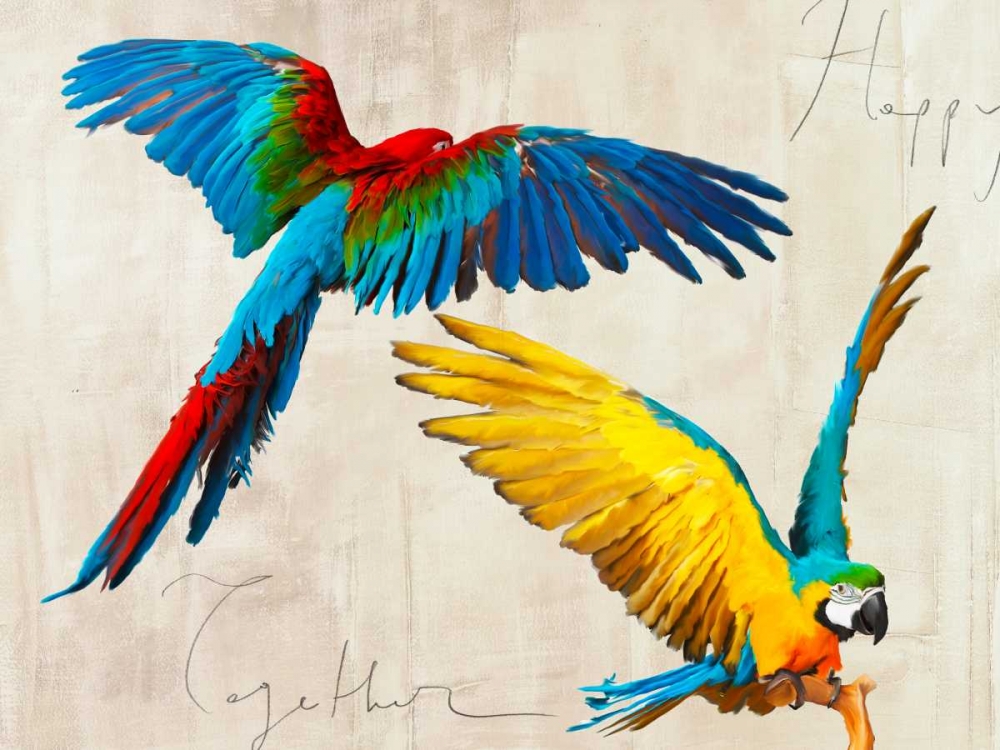 Wall art: Happy Together, by Rizzardi, Teo