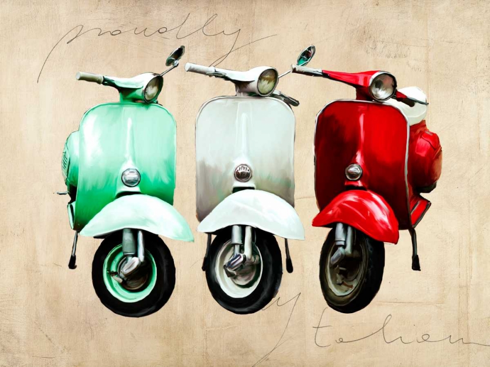 Wall art: Proudly Italian, by Rizzardi, Teo