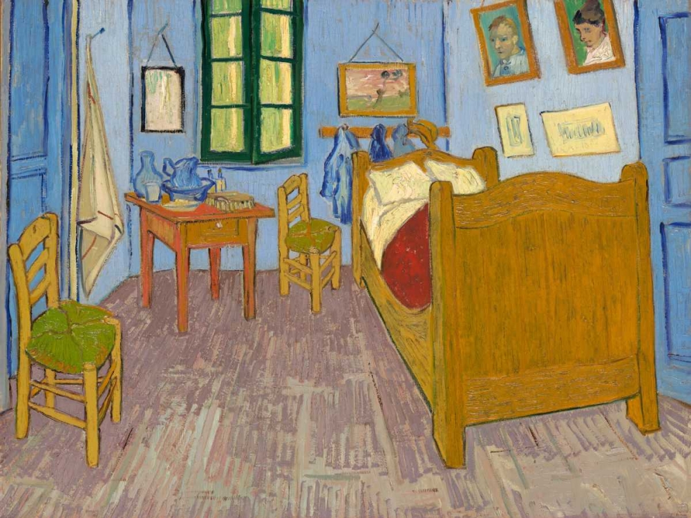 Wall art: Van Goghs Bedroom at Arles, by Van Gogh, Vincent