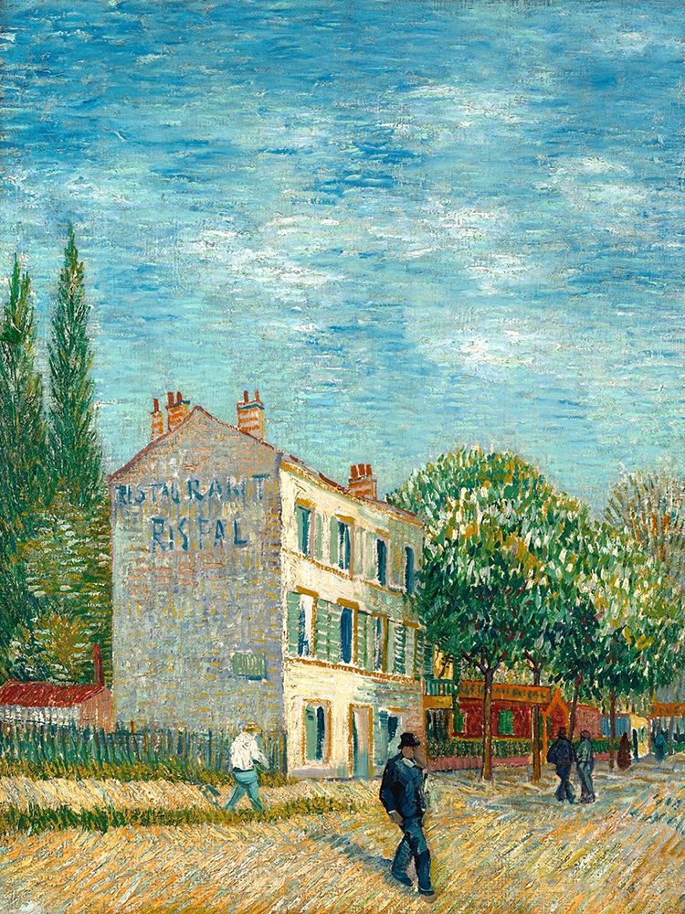 Wall Art Painting id:281087, Name: The Rispal Restaurant in Asniéres, Artist: Van Gogh, Vincent