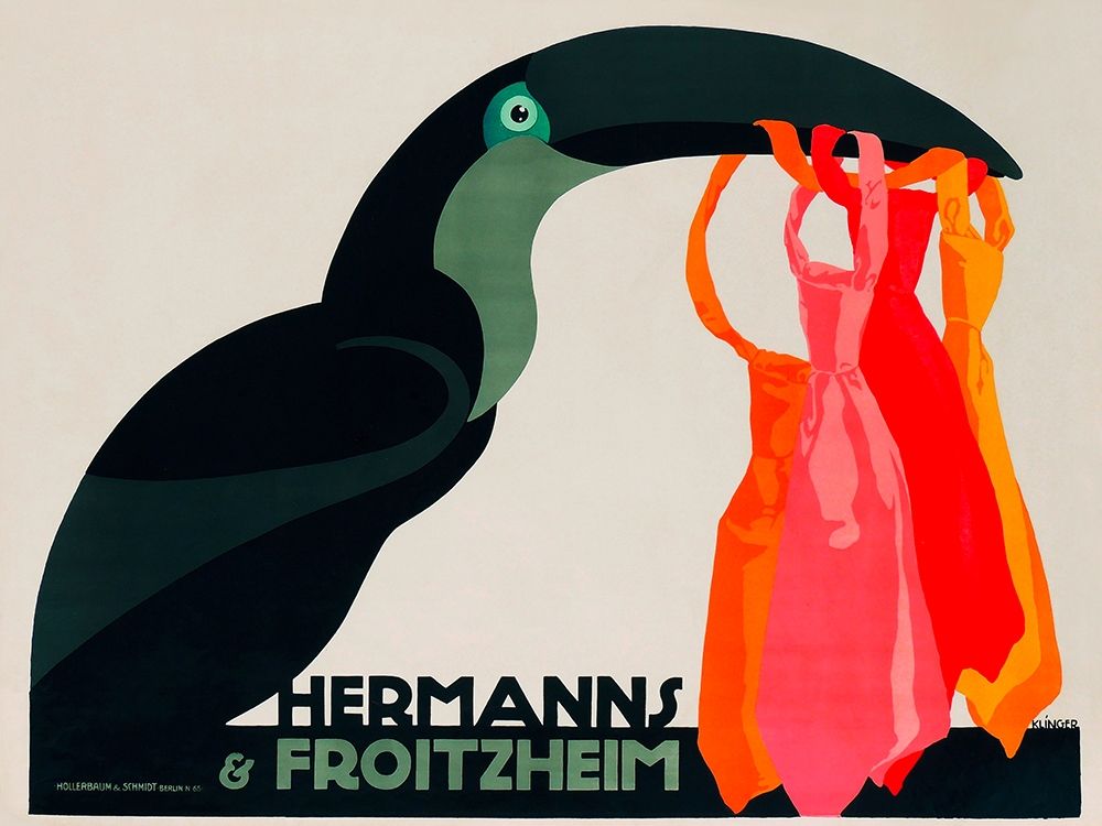 Wall art: Hermanns and Froitzheim, by Klinger, Julius