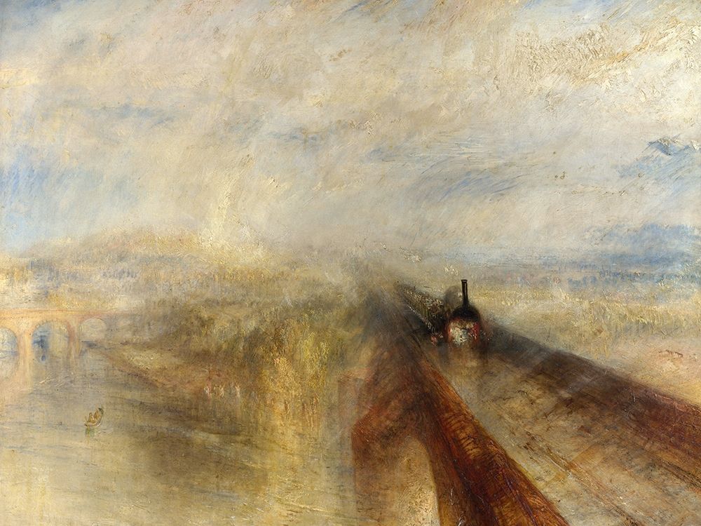 Art Print: Rain, Steam and Speed, The Great Western Railway