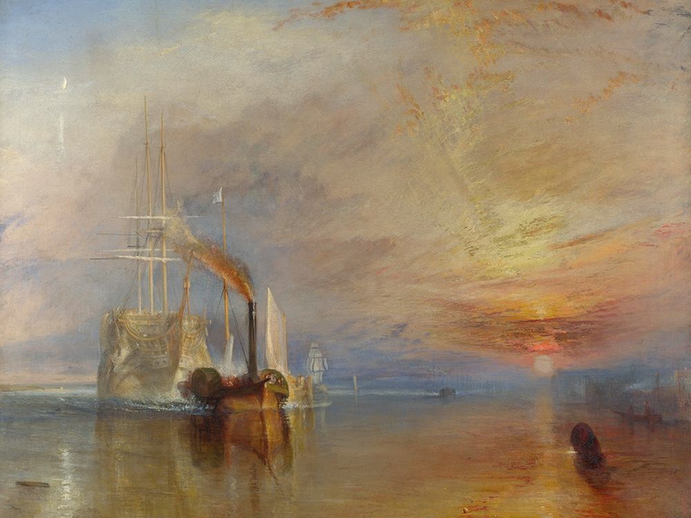Wall art: The Fighting Temeraire, by Turner, William