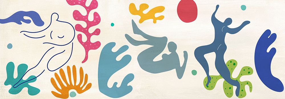 Art Print: Playing in the Waves