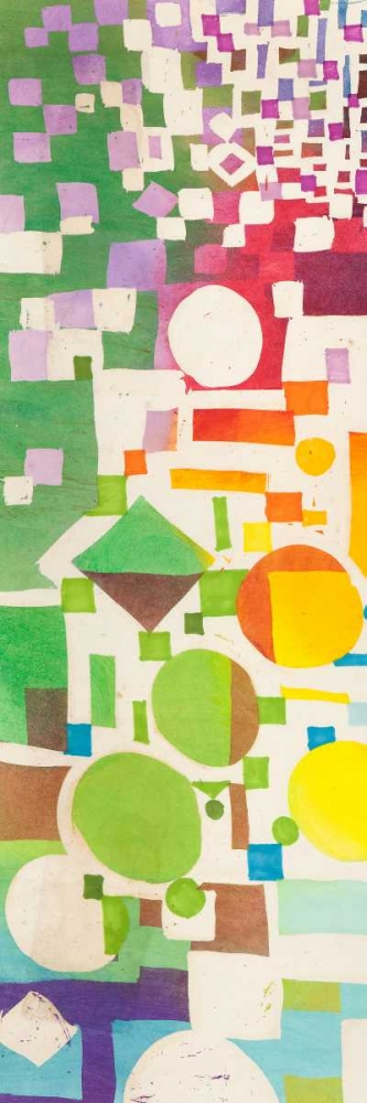 Art Print: Multicolor Pattern II